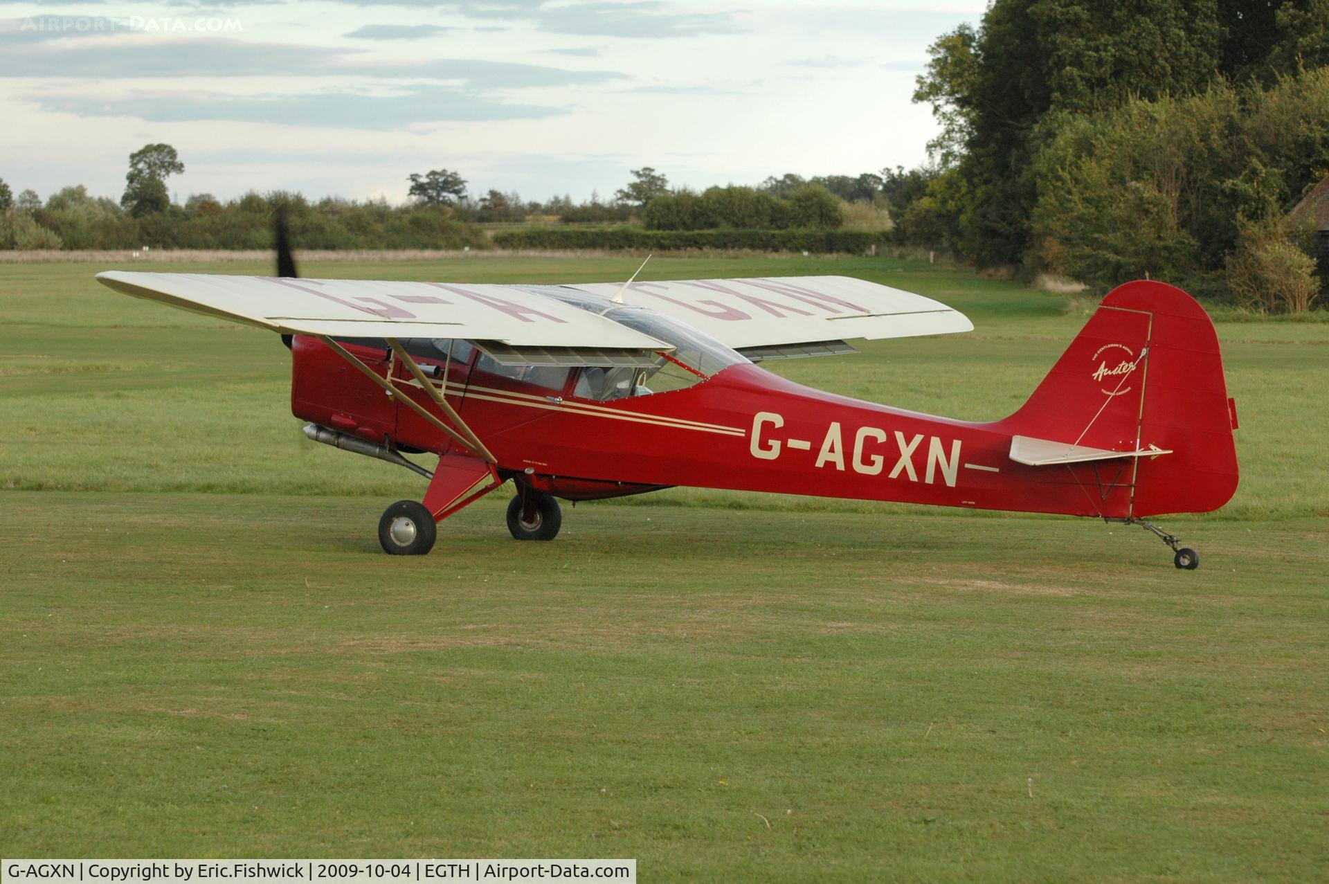 G-AGXN, 1946 Auster J-1N Alpha C/N 1963, G-AGXN at Shuttleworth Autumn Air Display Oct. 09