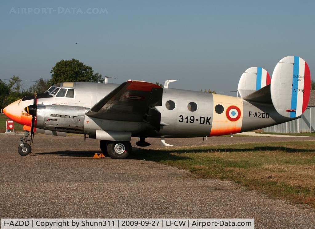 F-AZDD, Dassault MD-312 Flamant C/N 216, Parked at his home base