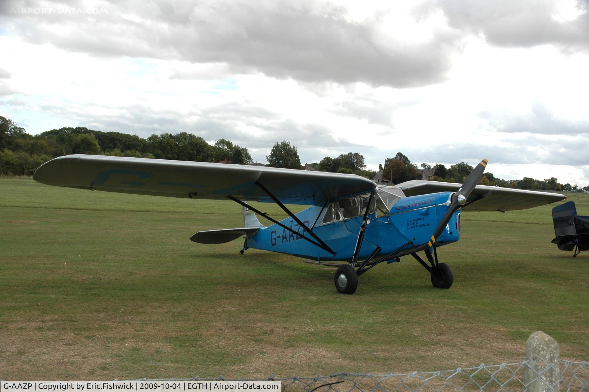 G-AAZP, 1930 De Havilland DH.80A Puss Moth C/N 2047, 3. G-AAZP at Shuttleworth Autumn Air Display Oct. 09