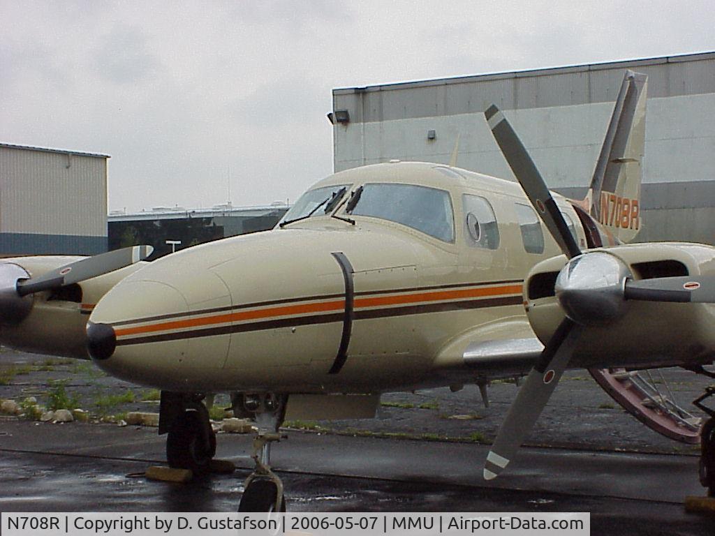 N708R, 1976 Piper PA-31P Navajo Navajo C/N 31P-7630004, At Moorestown