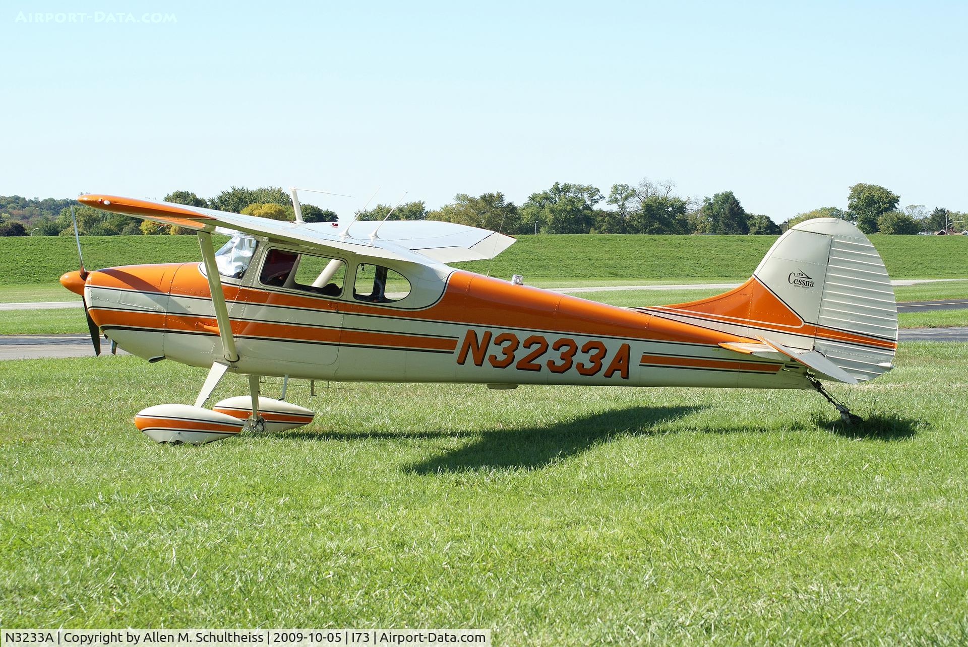 N3233A, 1953 Cessna 170B C/N 25877, 1953 C170B