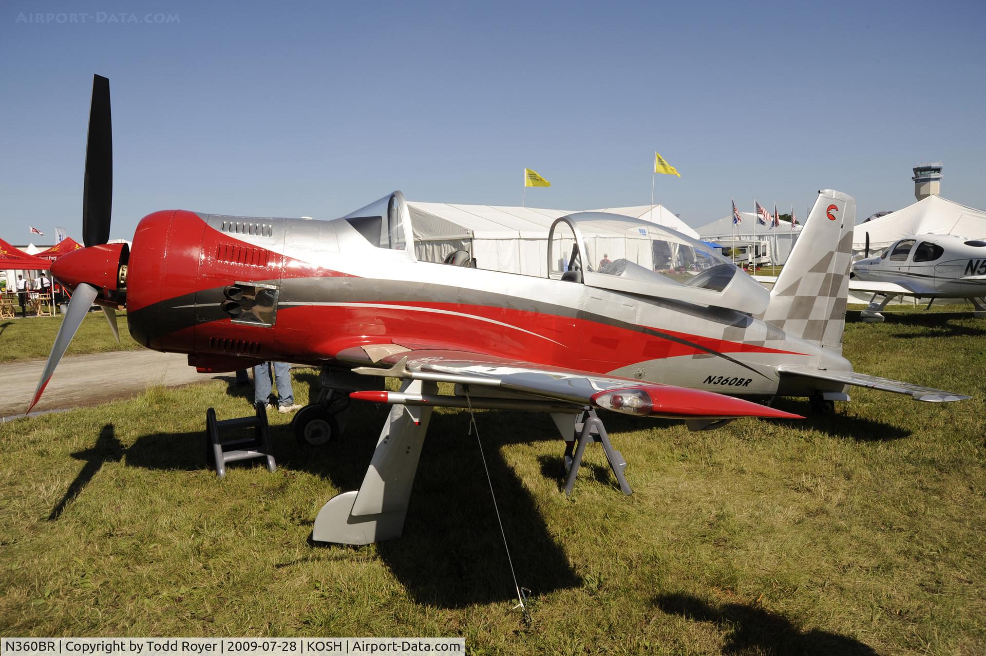 N360BR, 2000 Holm Skip Bear 360 C/N BR001, Oshkosh EAA Fly-in 2009