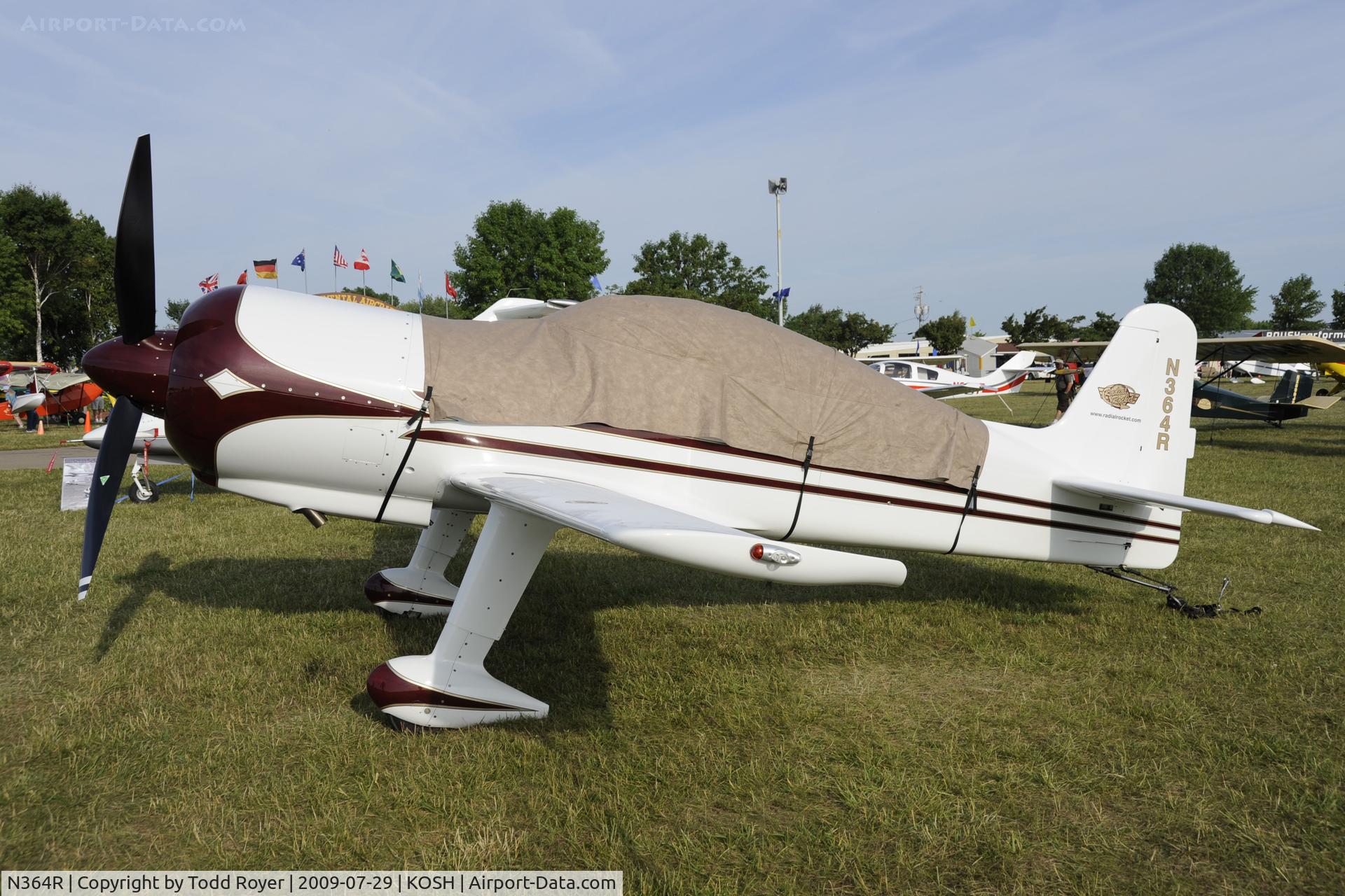 N364R, 2004 New Century Aerosport RADIAL ROCKET C/N 104, Oshkosh EAA Fly-in 2009