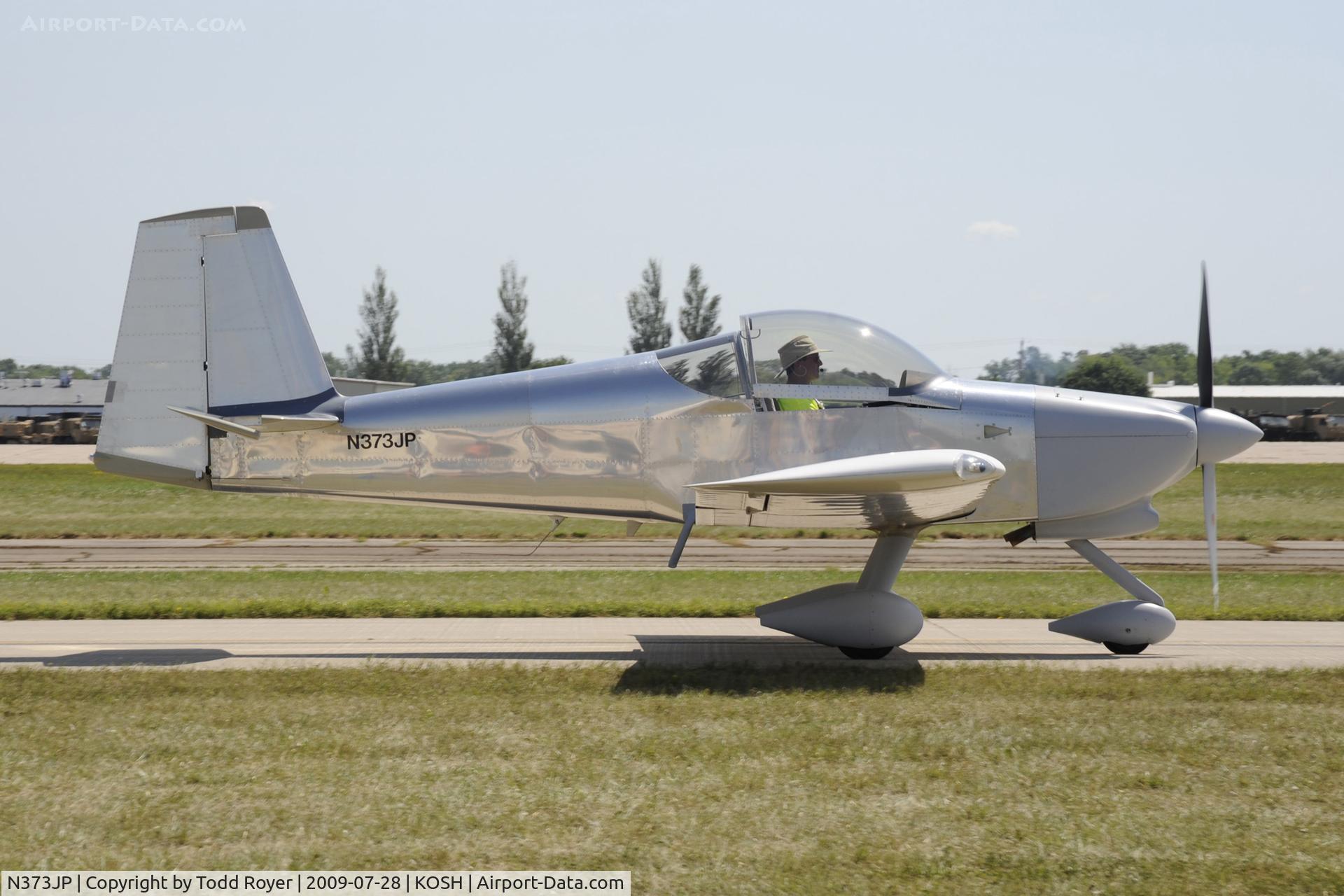 N373JP, 2007 Vans RV-7A C/N 71146, Taxi for departure