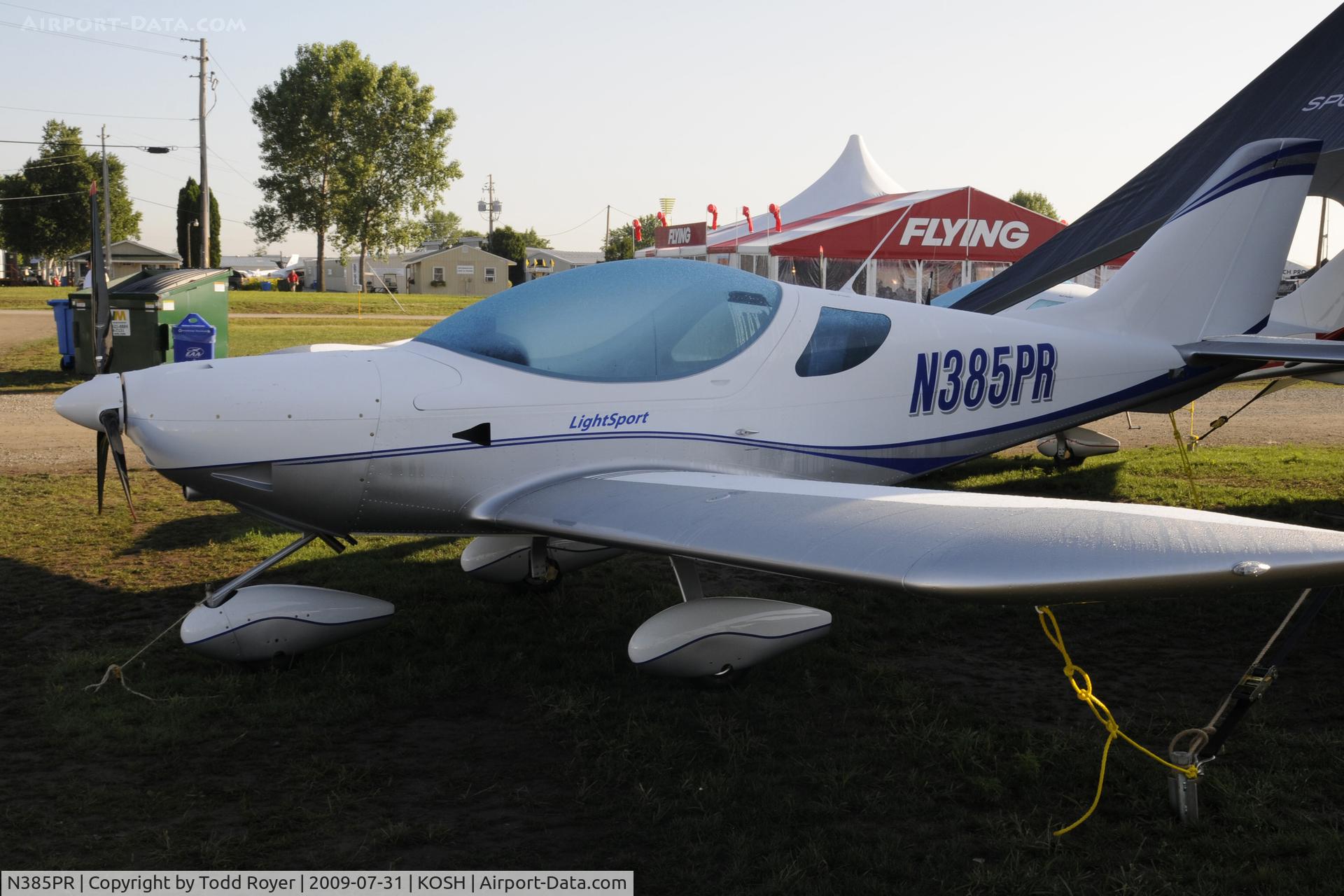 N385PR, 2009 CZAW SportCruiser C/N 09SC281, Oshkosh EAA Fly-in 2009