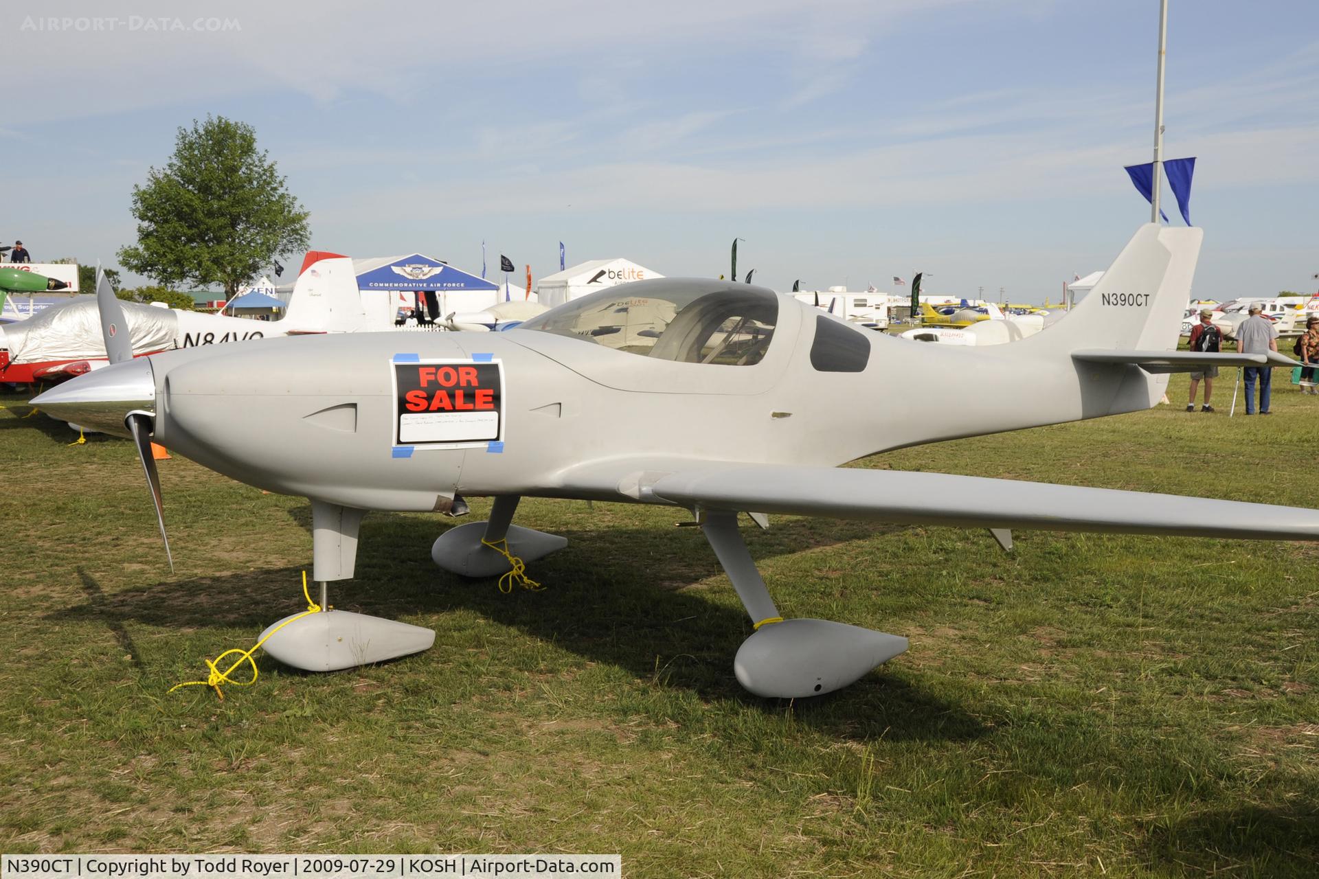 N390CT, 2008 Lancair Legacy FG C/N LS-225, Oshkosh EAA Fly-in 2009