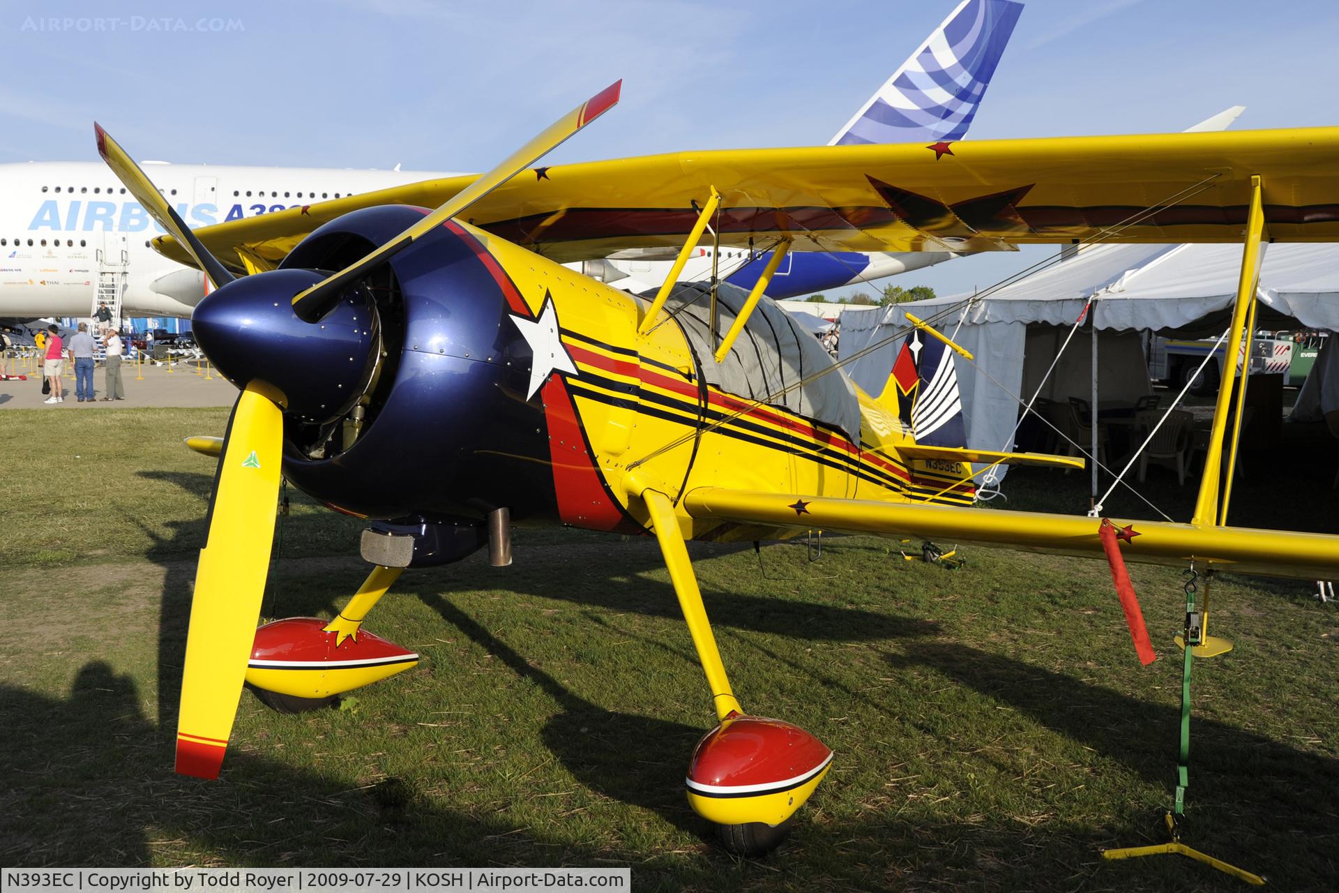N393EC, 2004 Pitts Model 12 C/N 222, Oshkosh EAA Fly-in 2009