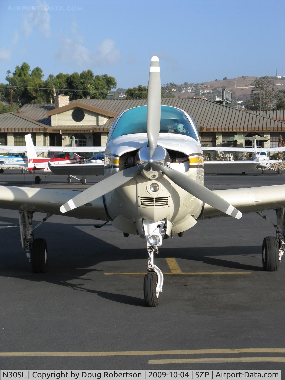 N30SL, 1972 Beech A36 Bonanza 36 C/N E-338, 1972 Beech A36 BONANZA, Continental IO-520 285 Hp, three-blade prop