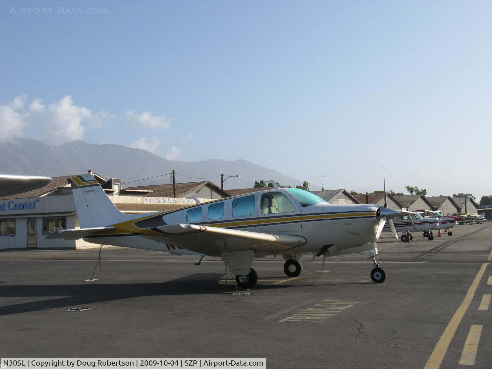 N30SL, 1972 Beech A36 Bonanza 36 C/N E-338, 1972 Beech A36 BONANZA, Continental IO-520 285 Hp