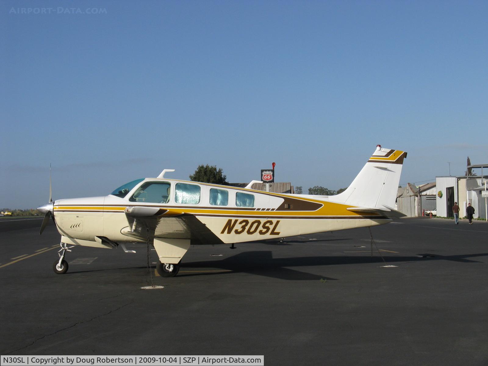 N30SL, 1972 Beech A36 Bonanza 36 C/N E-338, 1972 Beech A36 BONANZA, Continental IO-520 285 Hp