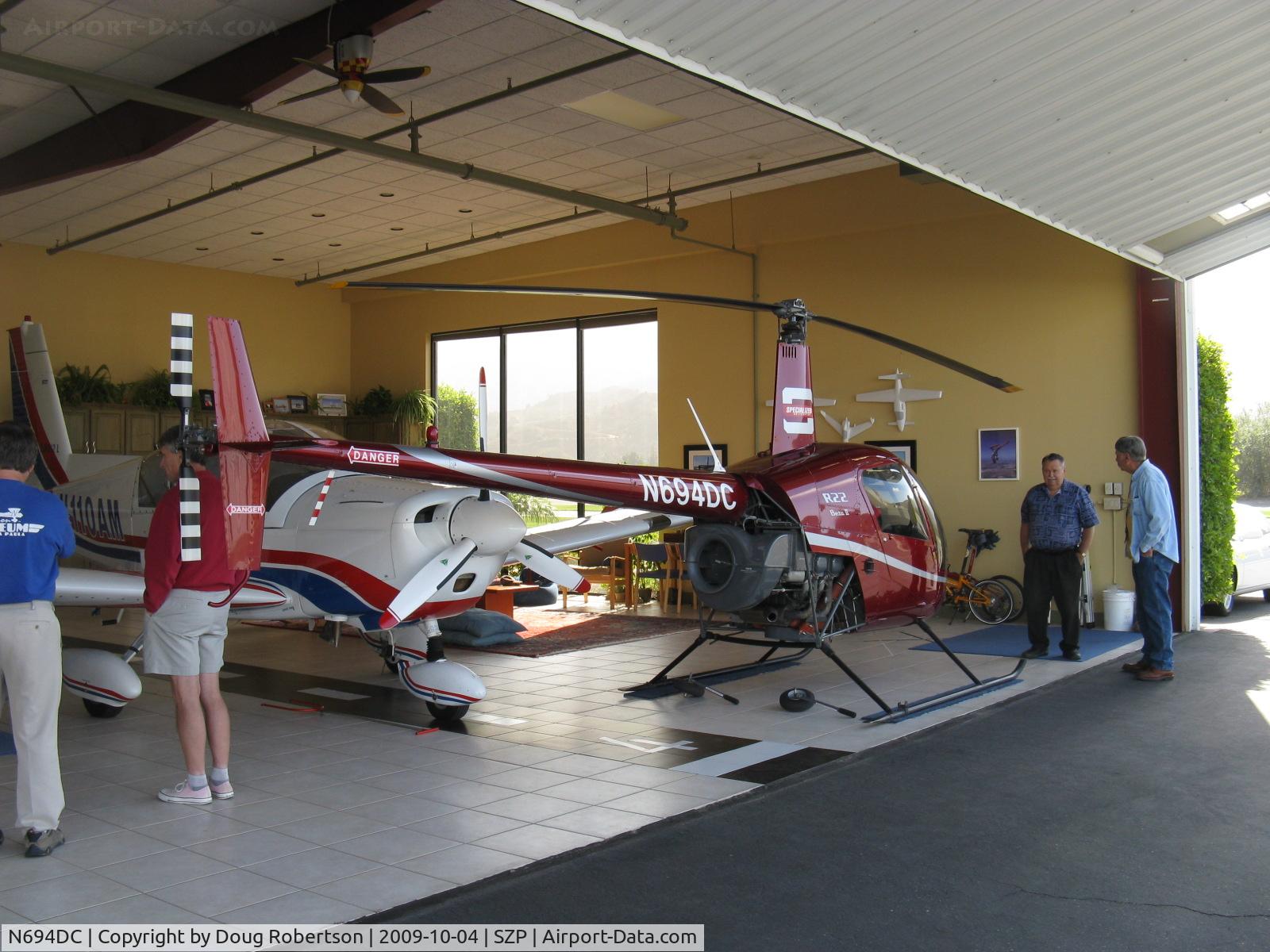 N694DC, 2004 Robinson R22 Beta C/N 3573, 2004 Robinson R22  BETA II, Lycoming O-360 derated to 131 Hp