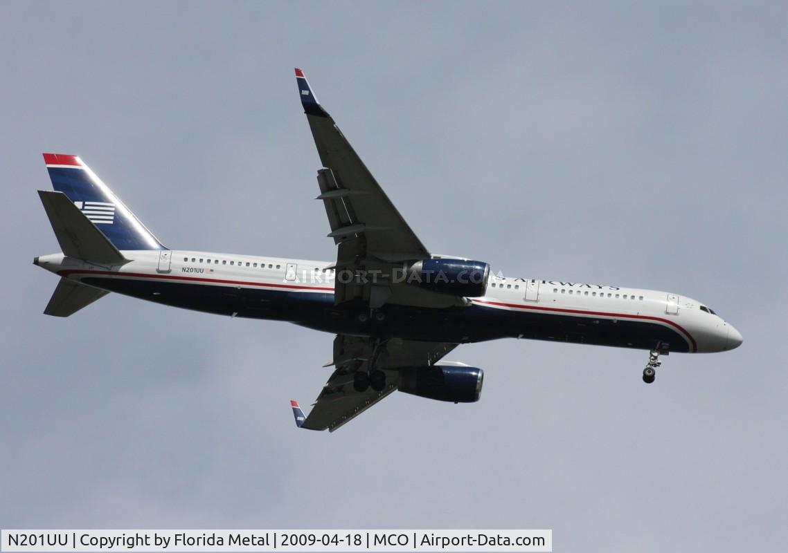 N201UU, 1995 Boeing 757-2B7 C/N 27810, US Airways 757