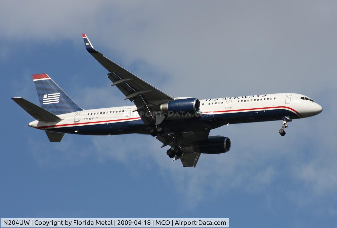 N204UW, 2000 Boeing 757-23N C/N 30886, US Airways 757