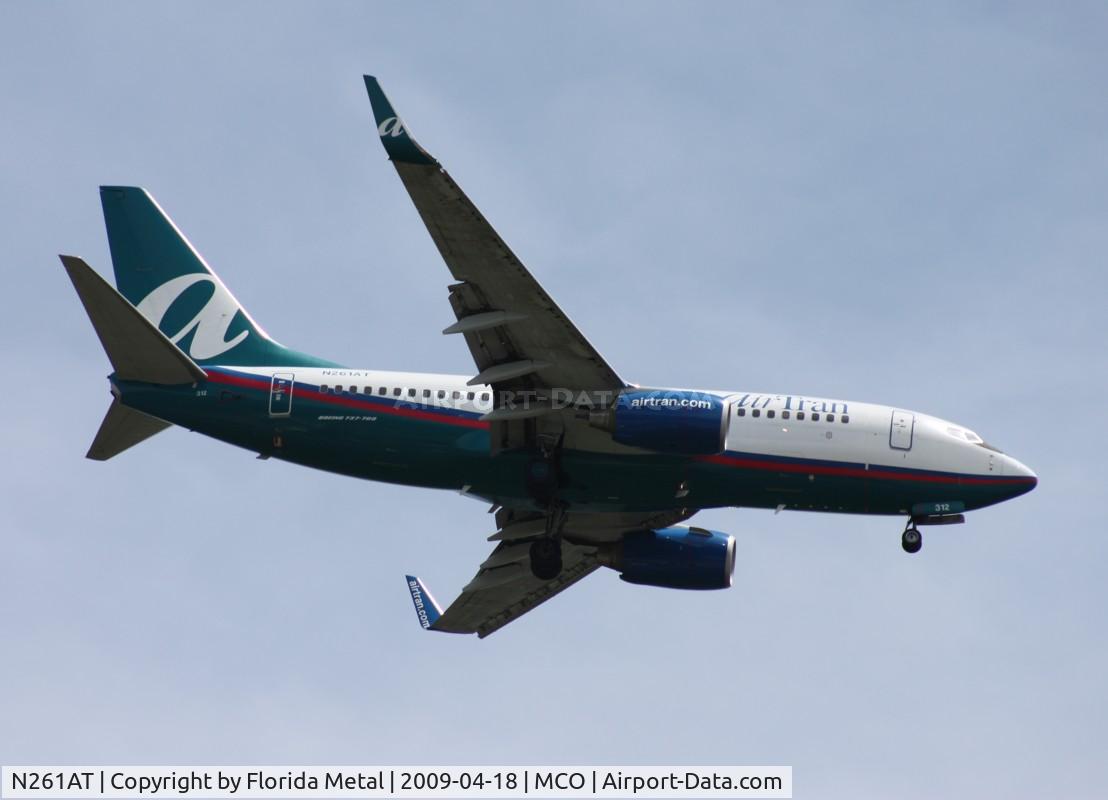 N261AT, 2005 Boeing 737-76N C/N 32660, Air Tran 737