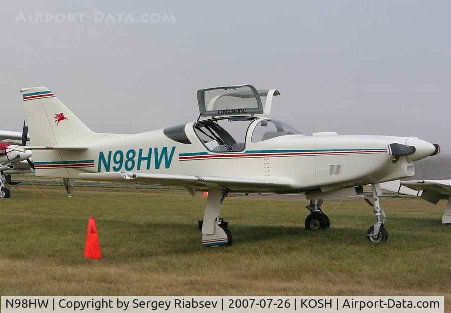 N98HW, 1998 Stoddard-Hamilton Glasair III C/N 3321, EAA AirVenture 2007
