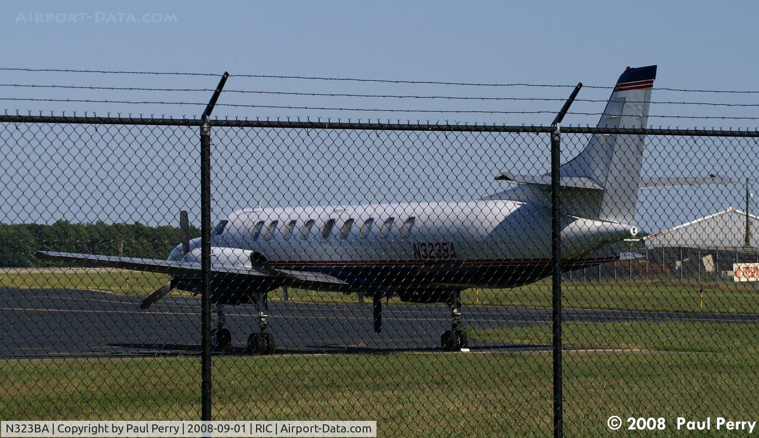 N323BA, 1978 Swearingen SA226TC C/N TC-280, Somewhat stately looking, all by her lonesome