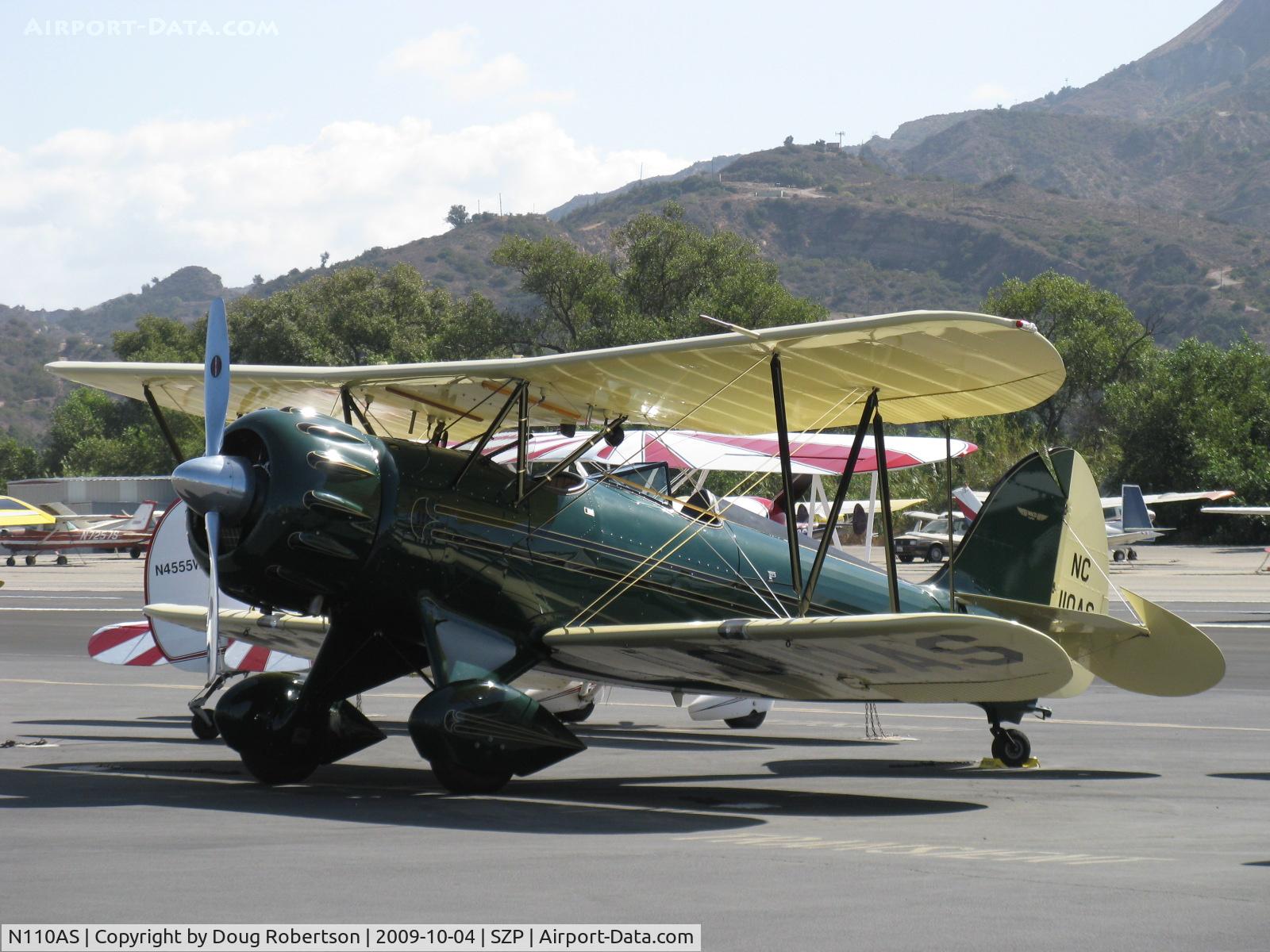 N110AS, 2005 Waco YMF-F5C C/N F5C110, 2005 Waco Classic YMF-F5C, Jacobs R755B 275 Hp