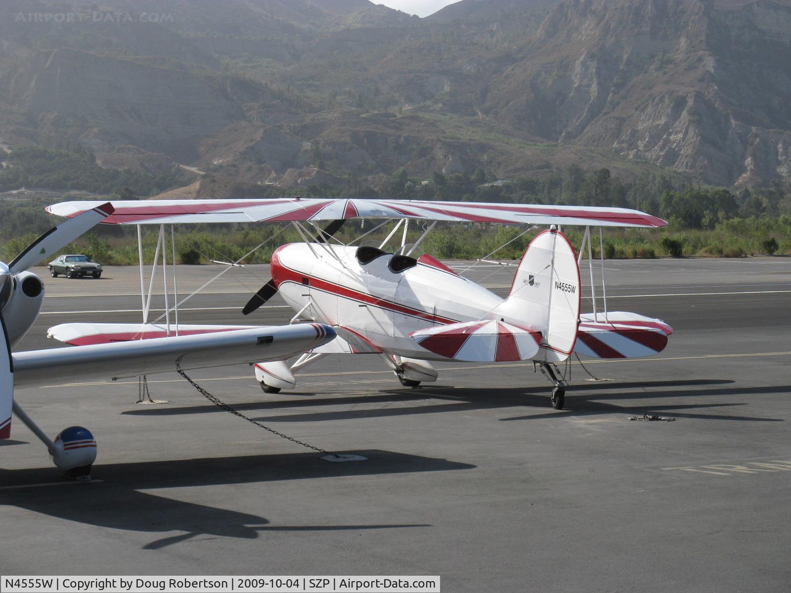 N4555W, 1976 Great Lakes 2T-1A-2 Sport Trainer C/N 0741, 1976 Great Lakes 2T-1A-2, Lycoming AEIO-360 180 Hp, CS prop, fully inverted fuel & oil systems, 4 ailerons, acrobatic category