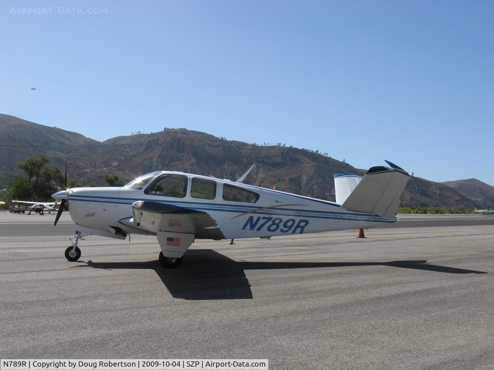 N789R, 1965 Beech S35 Bonanza C/N D-7777, 1965 Beech S35 BONANZA, Continental IO-520-B 285 Hp