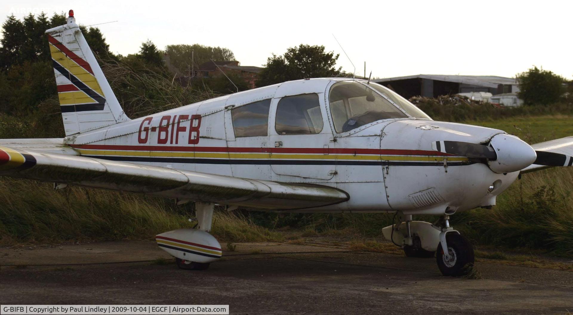 G-BIFB, 1965 Piper PA-28-150 Cherokee C/N 28-1968, Looking a little forlorn now