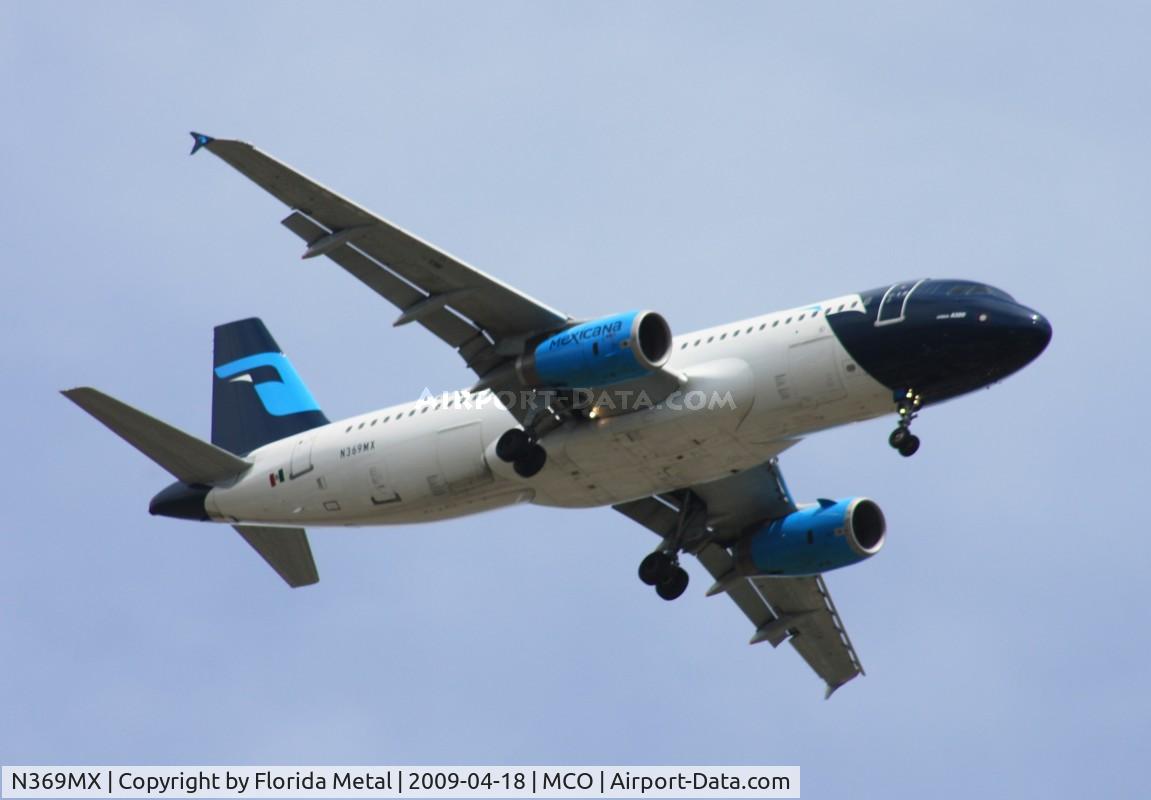 N369MX, 1992 Airbus A320-231 C/N 369, Mexicana A320