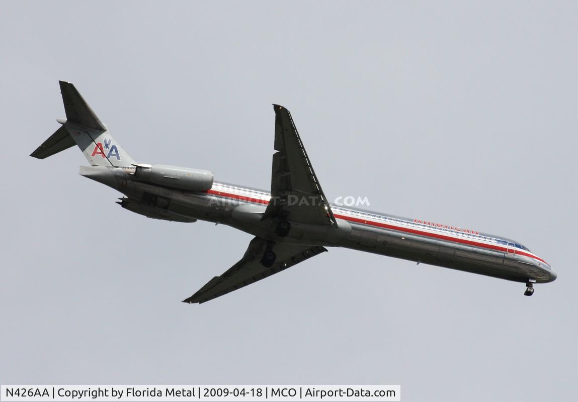 N426AA, 1986 McDonnell Douglas MD-82 (DC-9-82) C/N 49338, American MD-82