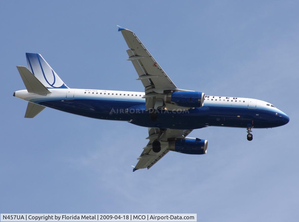 N457UA, 1999 Airbus A320-232 C/N 1146, United A320
