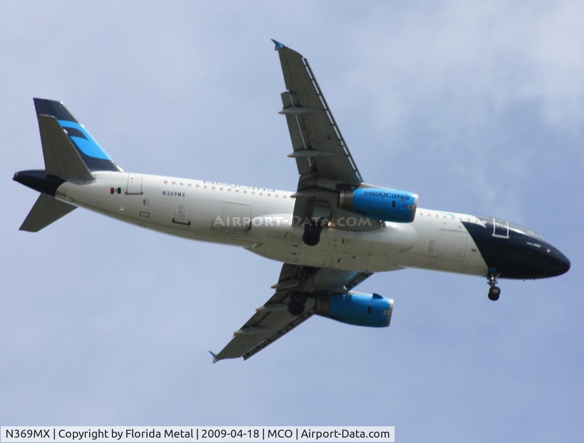N369MX, 1992 Airbus A320-231 C/N 369, Mexicana A320