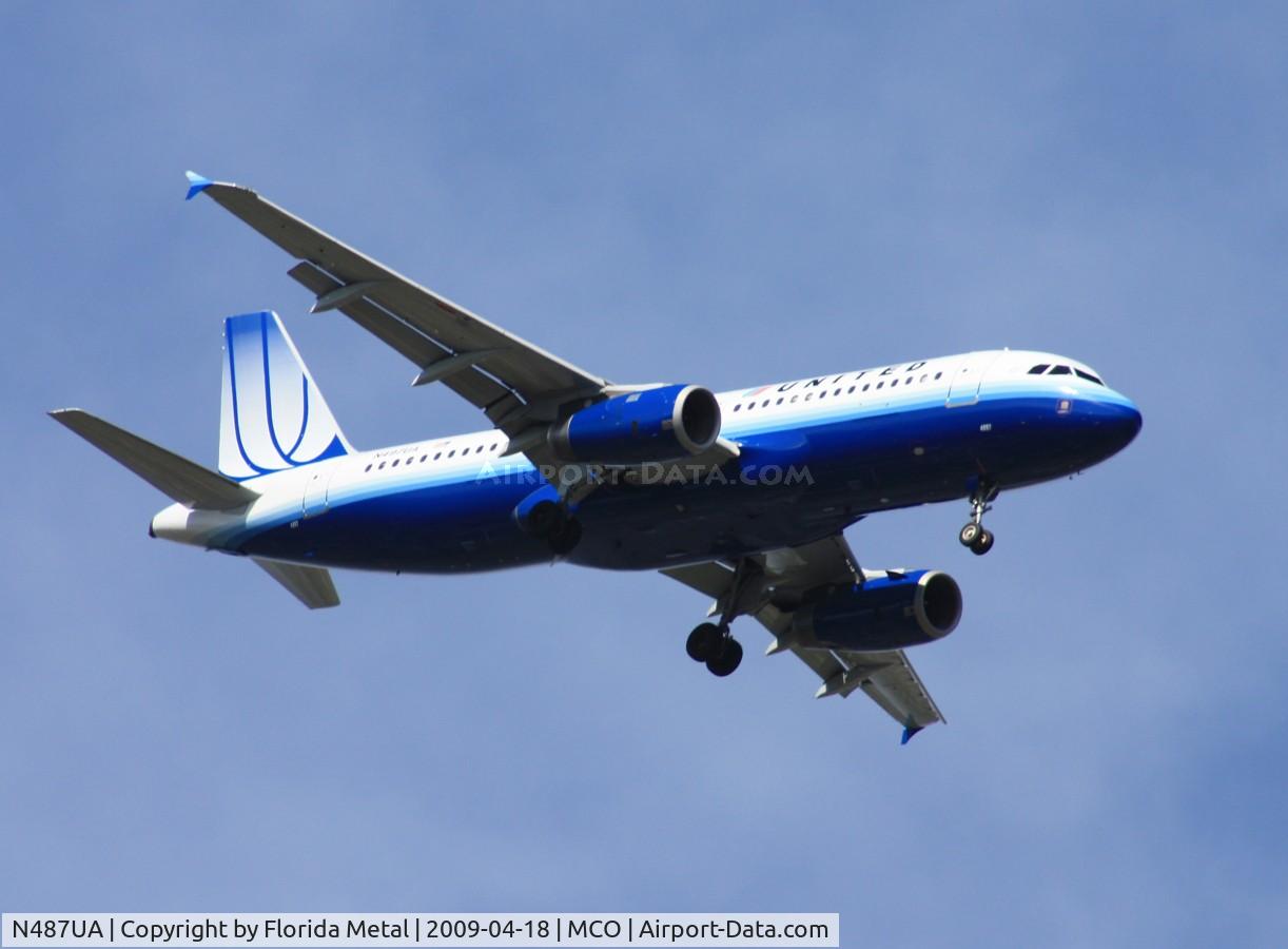N487UA, 2002 Airbus A320-232 C/N 1669, United A320