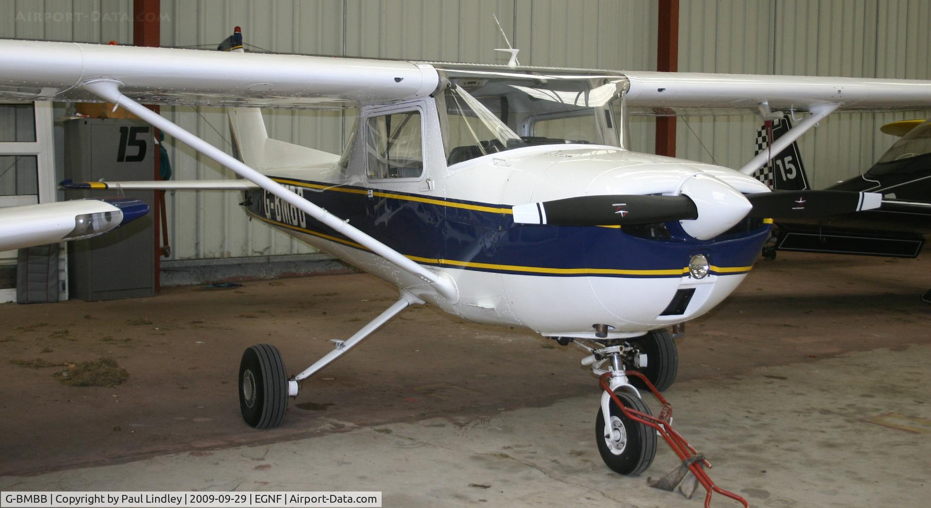G-BMBB, 1974 Reims F150L C/N 1136, nice and shiny in the hanger