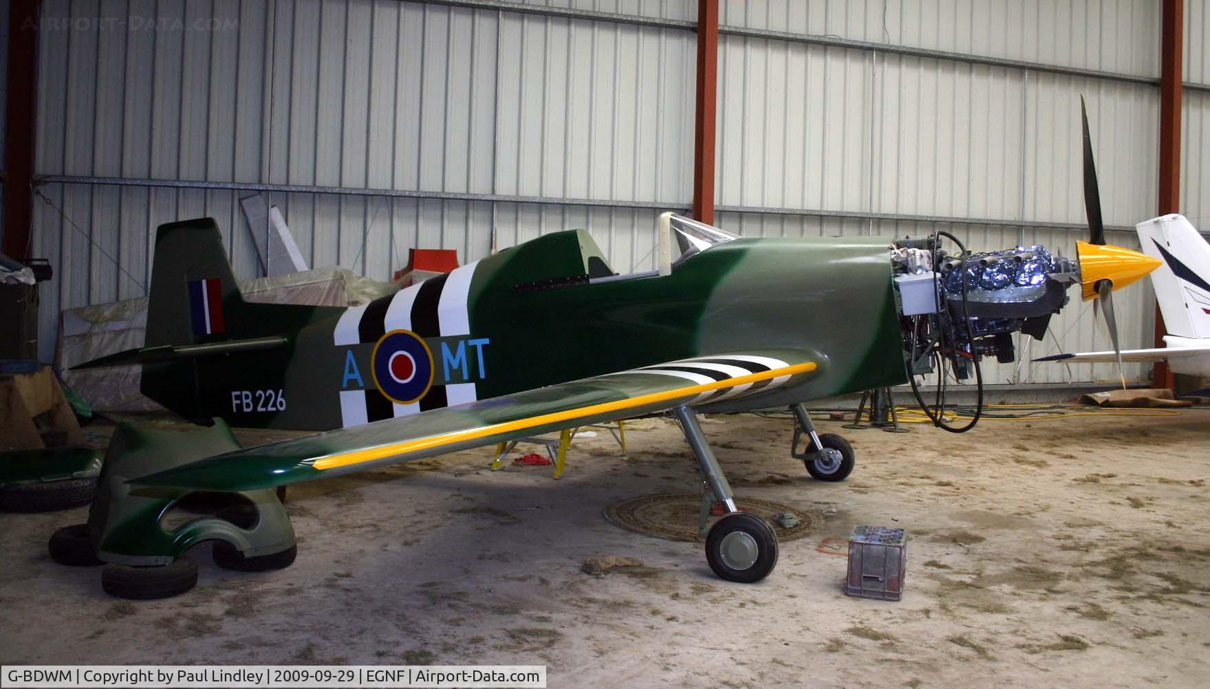 G-BDWM, 1990 Bonsall DB1 Mustang C/N PFA 073-10200, Nice new paint