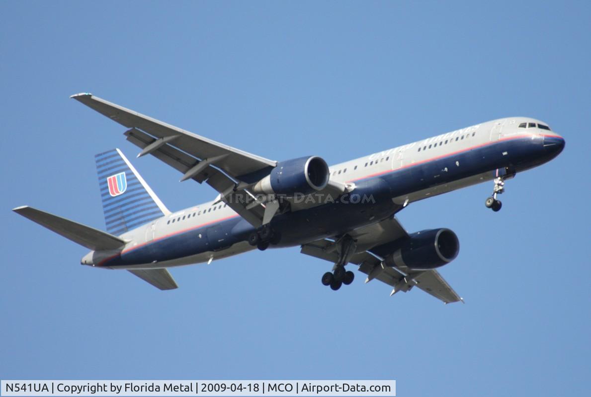 N541UA, 1991 Boeing 757-222 C/N 25253, United 757-200