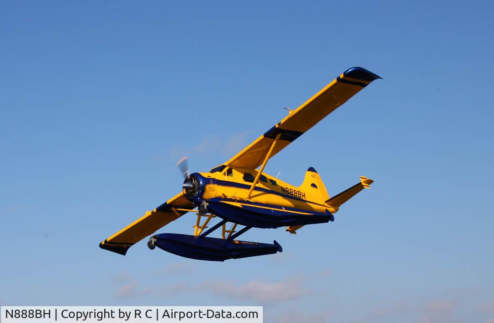 N888BH, 1951 De Havilland Canada DHC-2 Beaver Mk.I (L20A) C/N 110, Fly-by at Rainy Lake