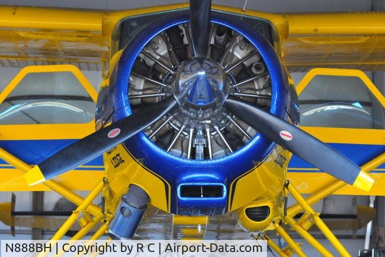 N888BH, 1951 De Havilland Canada DHC-2 Beaver Mk.I (L20A) C/N 110, The R-985 Pratt & Whitney; 450 hp