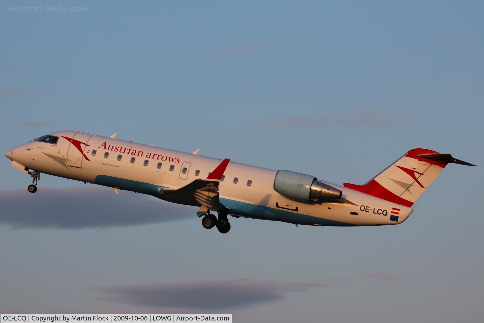 OE-LCQ, 2002 Canadair CRJ-200LR (CL-600-2B19) C/N 7605, .