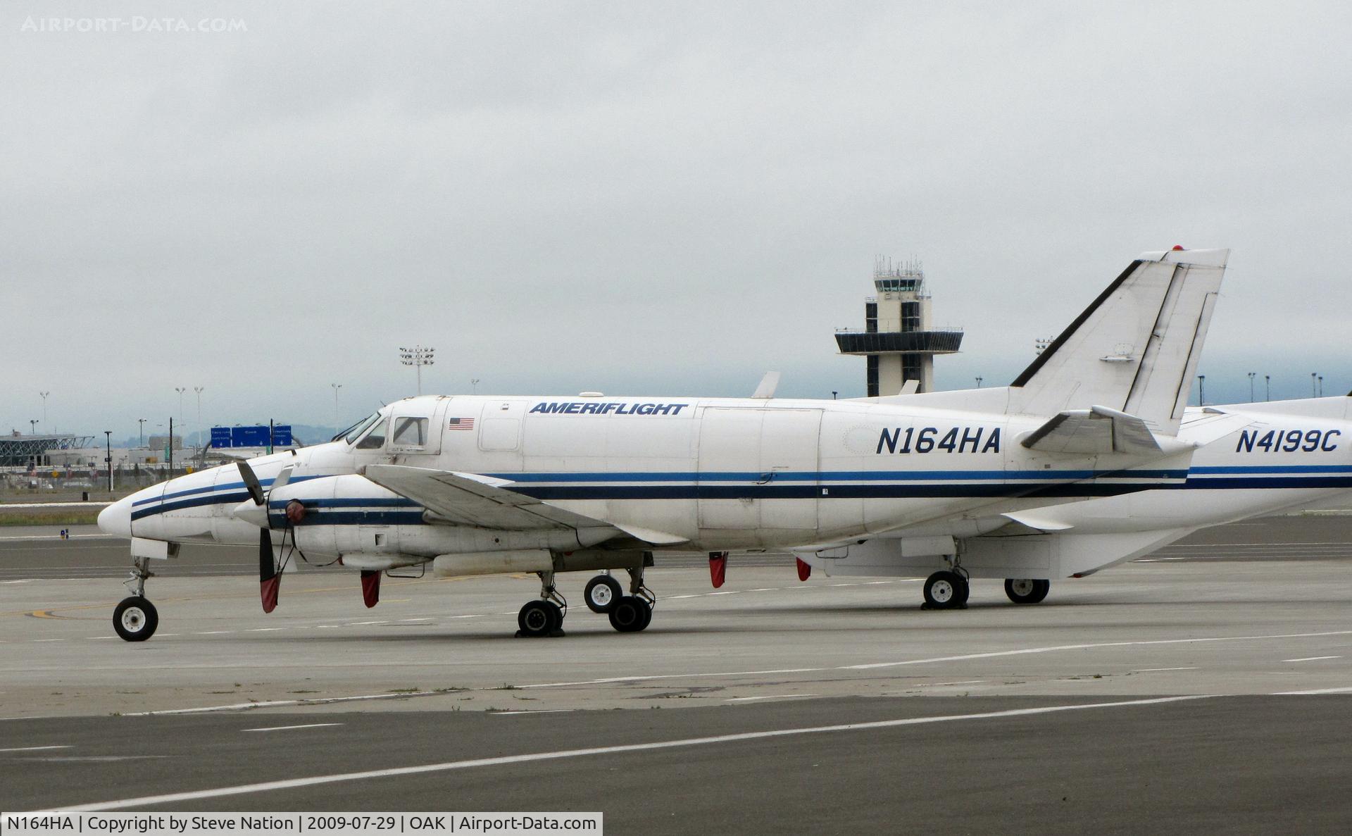 N164HA, 1968 Beech 99 C/N U-60, Ameriflight 1969 Beech 99