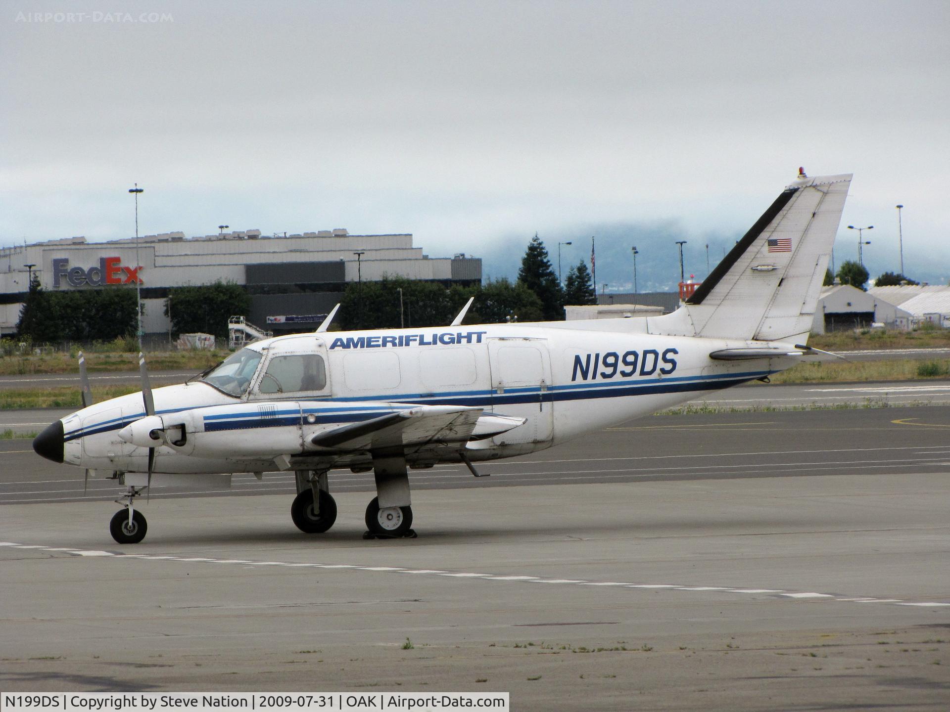 N199DS, 1973 Piper PA-31-310 Navajo C/N 31-7400980, Ameriflight 1973 piper PA-31-350 freighter