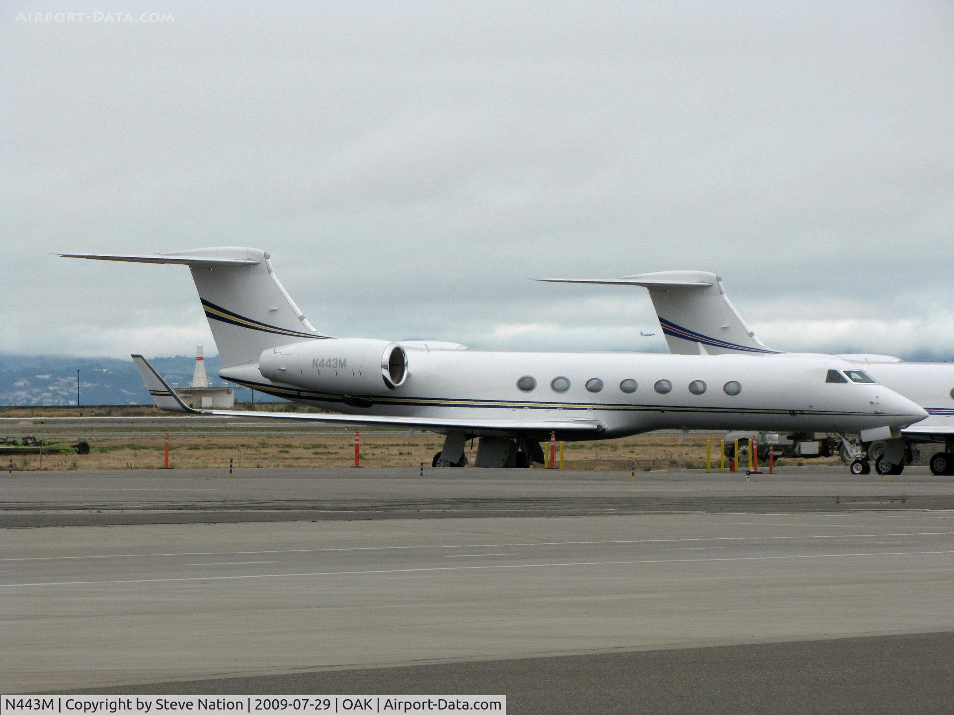 N443M, 2008 Gulfstream Aerospace GV-SP (G550) C/N 5199, Chevron USA 2008 Gulfstream Aerospace GV-SP (G550)