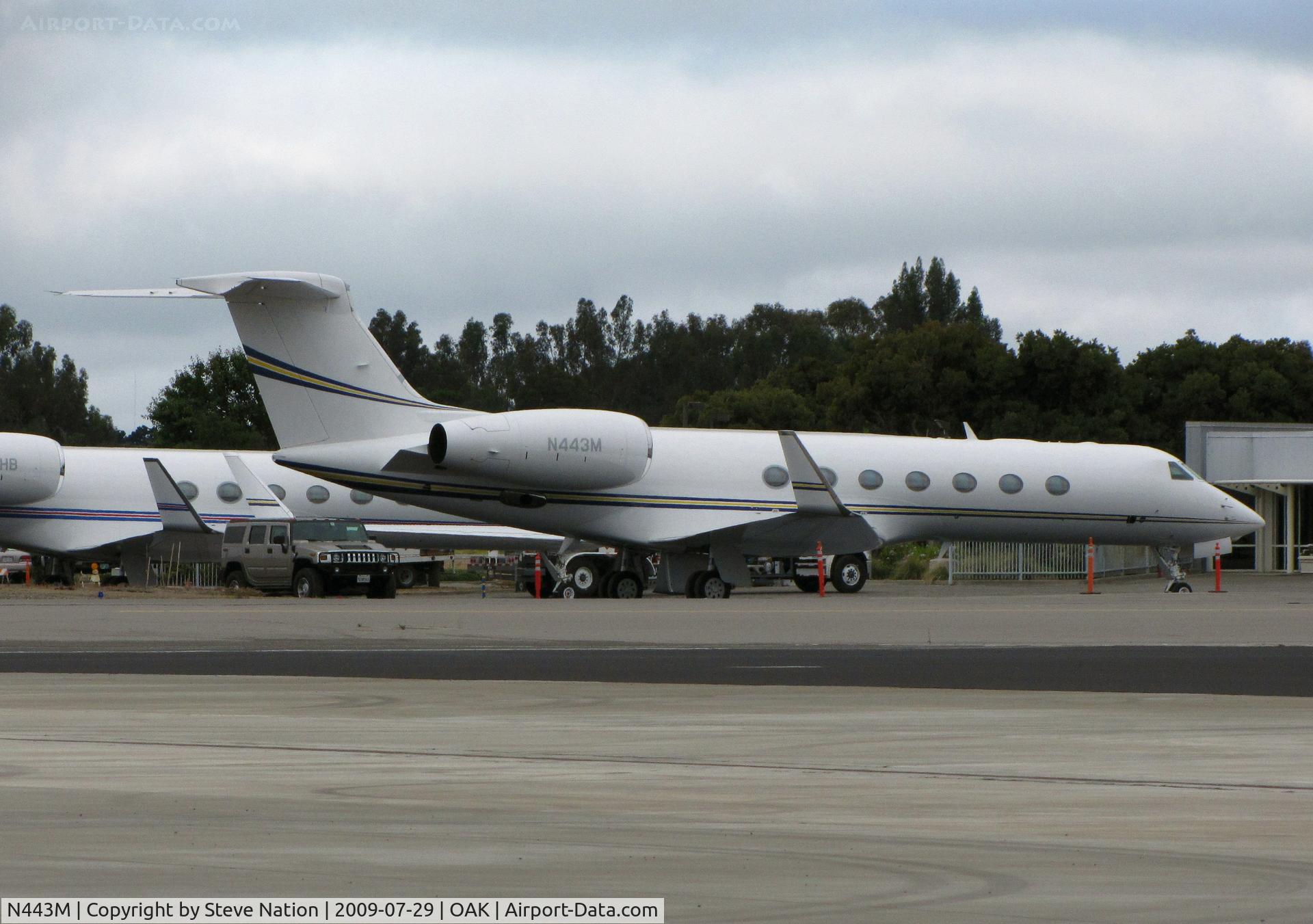 N443M, 2008 Gulfstream Aerospace GV-SP (G550) C/N 5199, Chevron USA 2008 Gulfstream Aerospace GV-SP (G550)