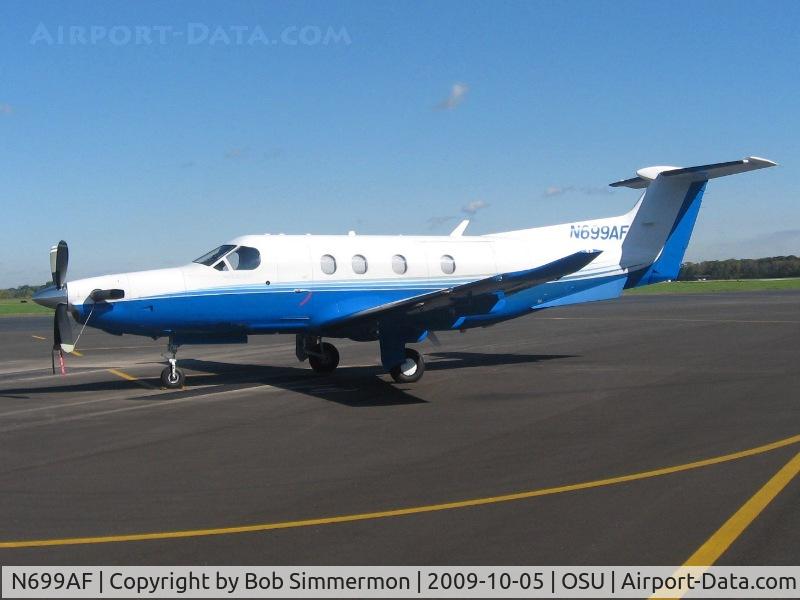 N699AF, 2006 Pilatus PC-12/47 C/N 699, On the ramp at Columbus, Ohio