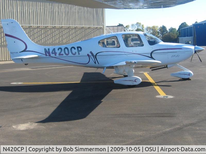 N420CP, 2000 Cirrus SR20 C/N 1060, On the ramp at Columbus, Ohio