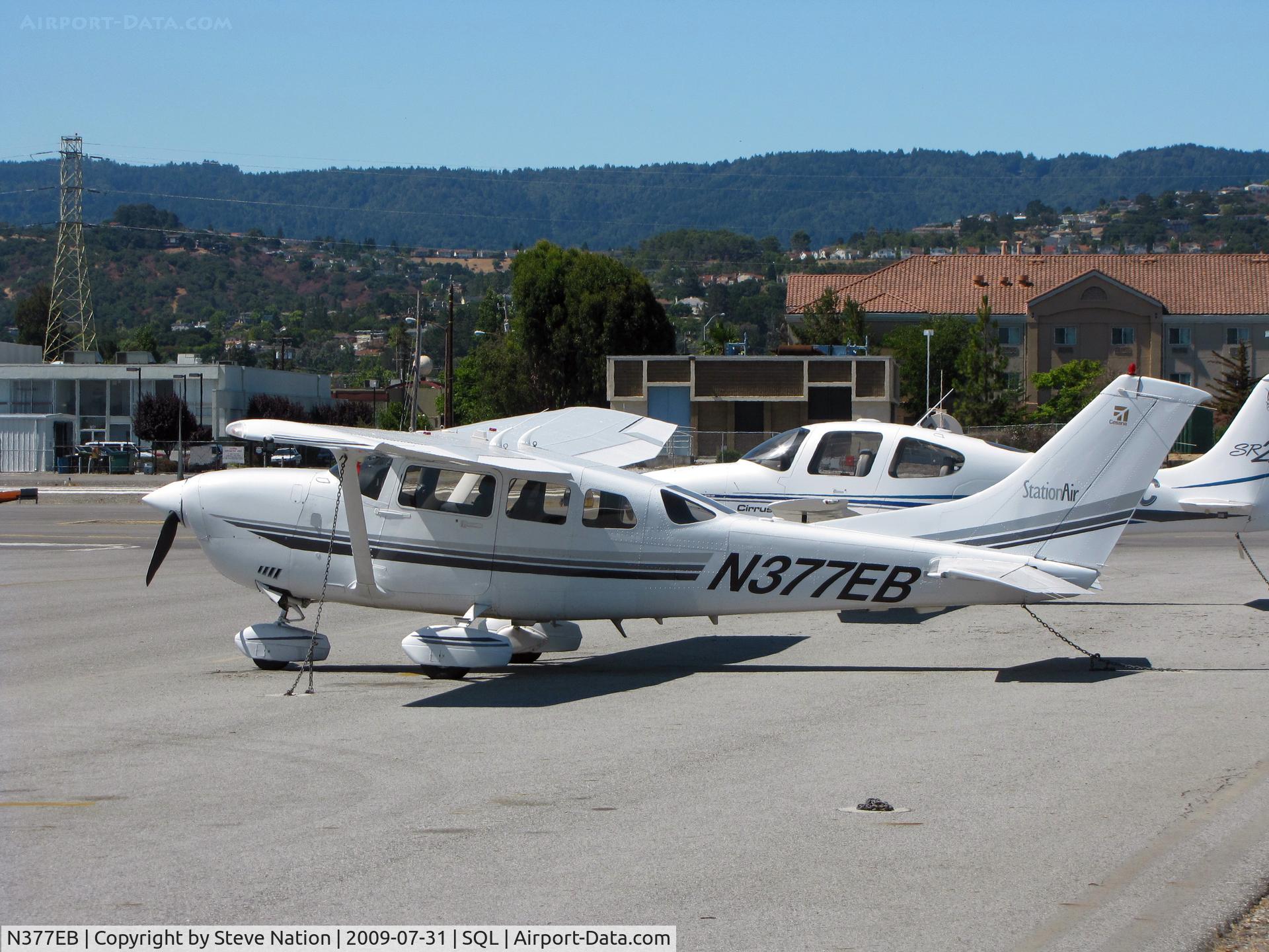 N377EB, 2002 Cessna 206H Stationair C/N 20608182, 2002 Cessna 206H visiting from Salt Lake City, UT
