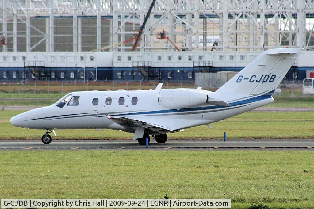 G-CJDB, 2007 Cessna 525 CitationJet CJ1+ C/N 525-0648, Breed Aviation Ltd