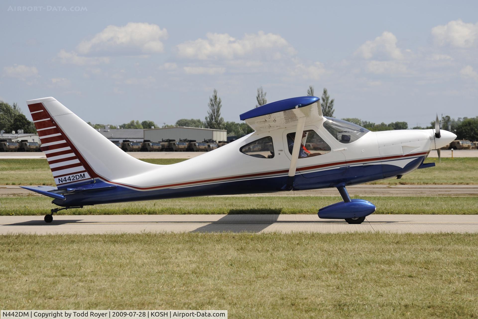 N442DM, 2001 Stoddard-Hamilton GlaStar C/N 2001, Oshkosh EAA Fly-in 2009
