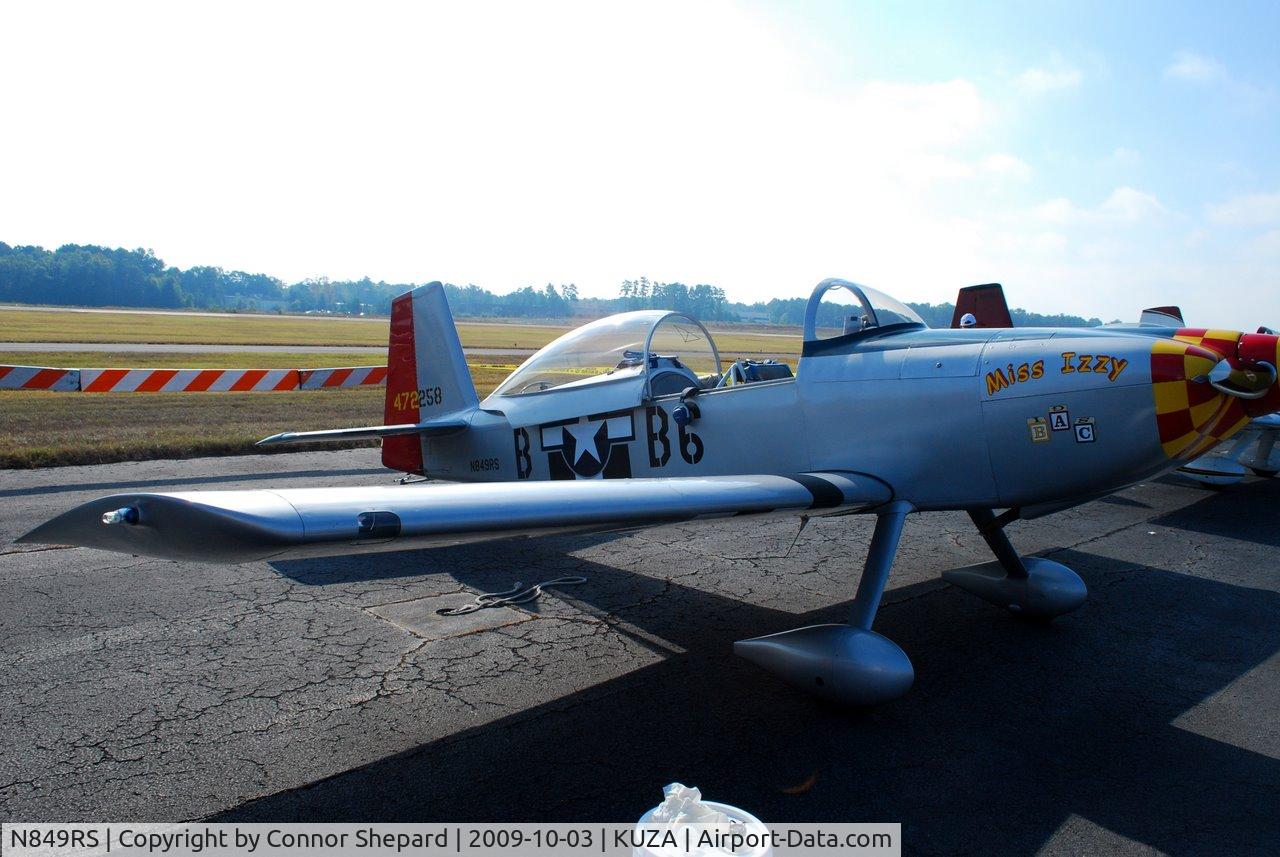 N849RS, 2006 Vans RV-8 C/N 81589, RV-8