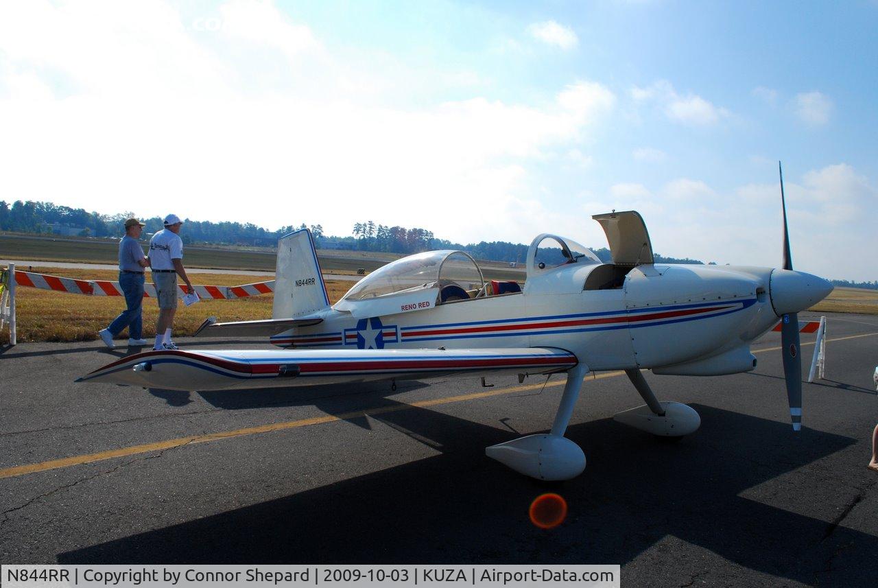 N844RR, 2001 Vans RV-8 C/N 80708, RV-8