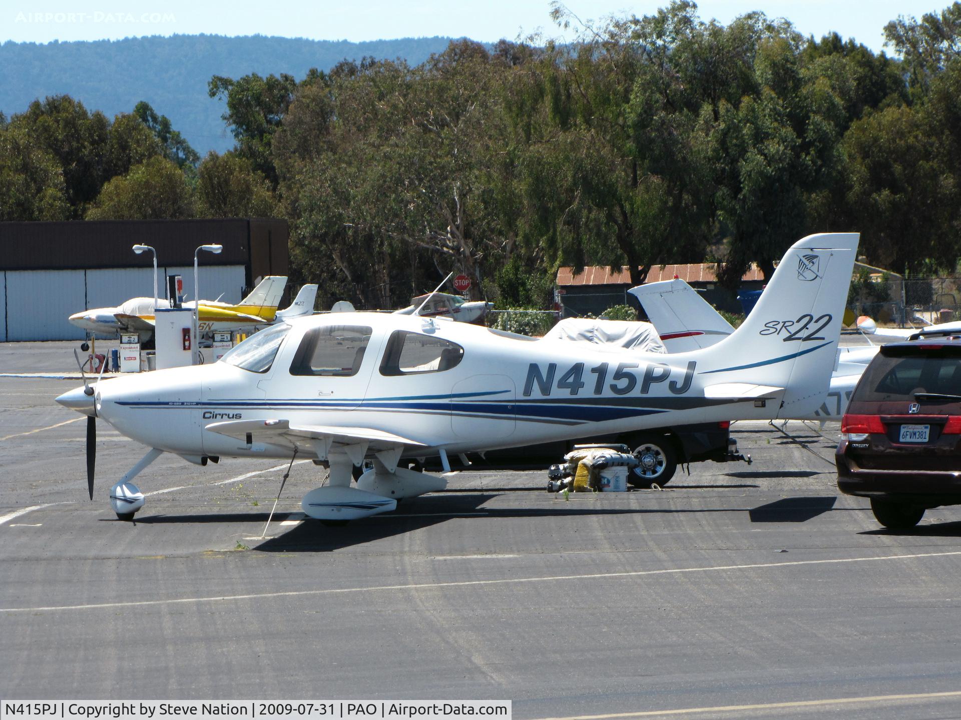 N415PJ, 2001 Cirrus SR22 C/N 0002, 2001 Cirrus Design Corp SR22