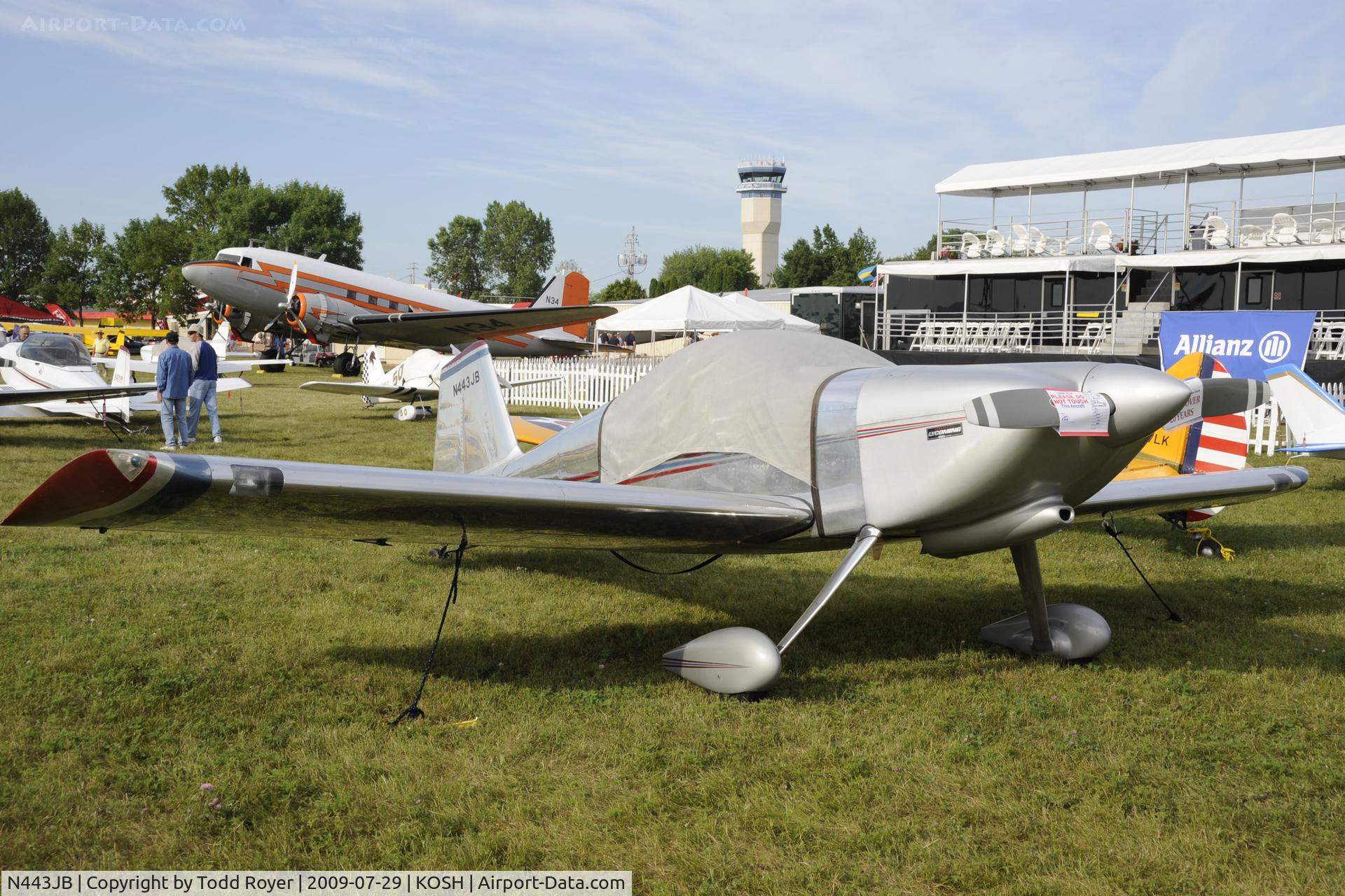 N443JB, 1989 Vans RV-6 C/N 20023, Oshkosh EAA Fly-in 2009