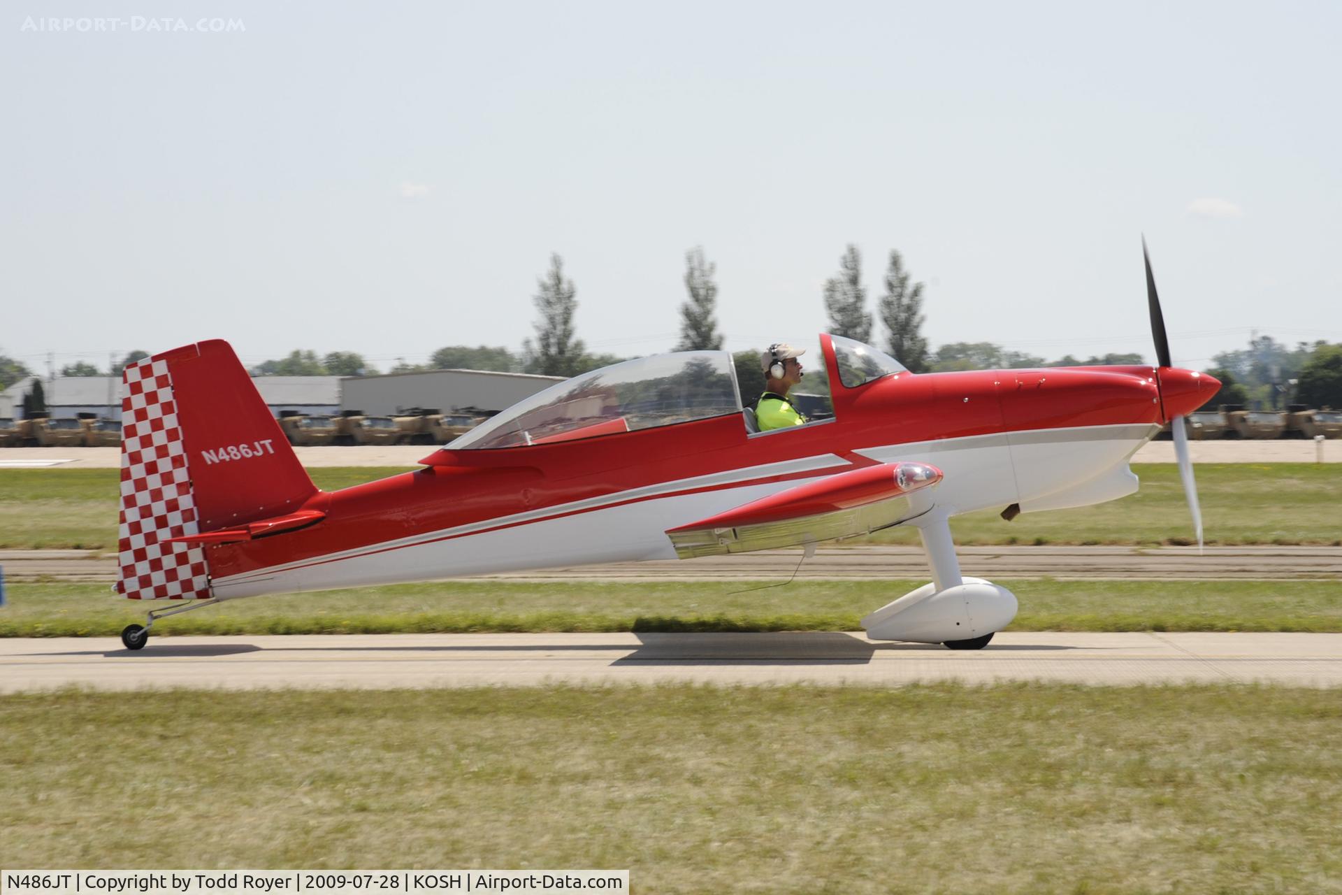 N486JT, Vans RV-8 C/N 82689, Oshkosh EAA Fly-in 2009
