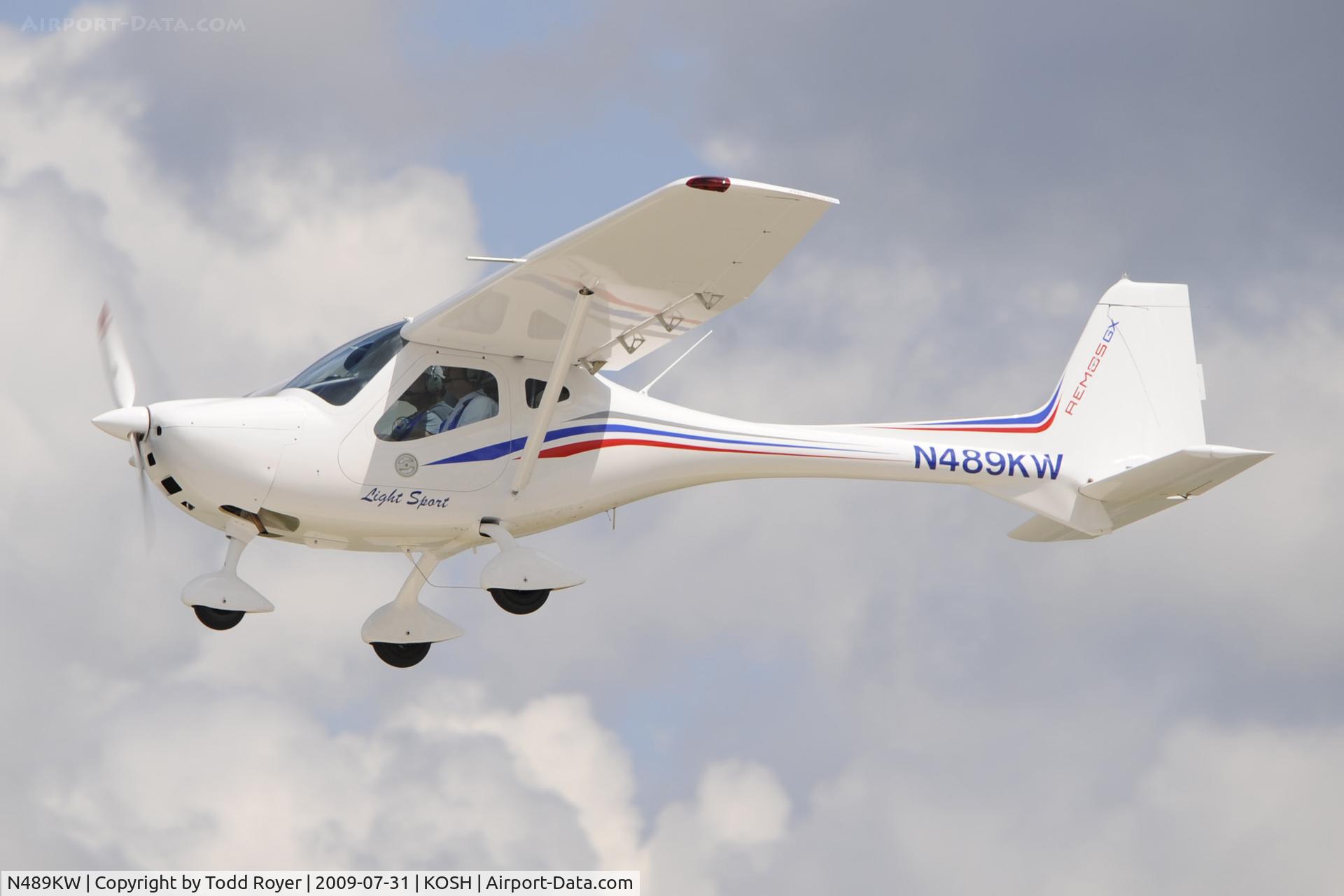 N489KW, 2008 Remos GX C/N 283, Oshkosh EAA Fly-in 2009